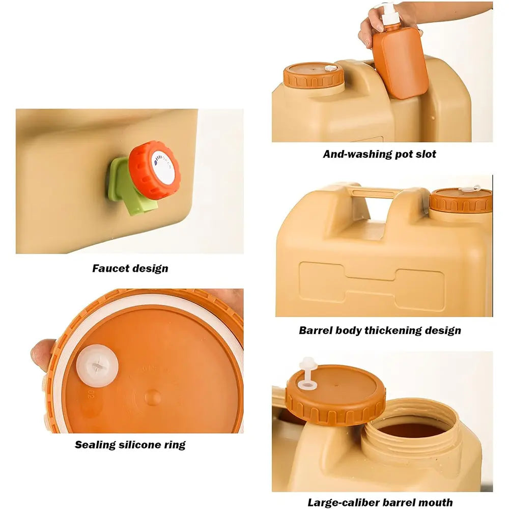 Portable Water Storage Tank with Faucet | 15L | 20L | 30L