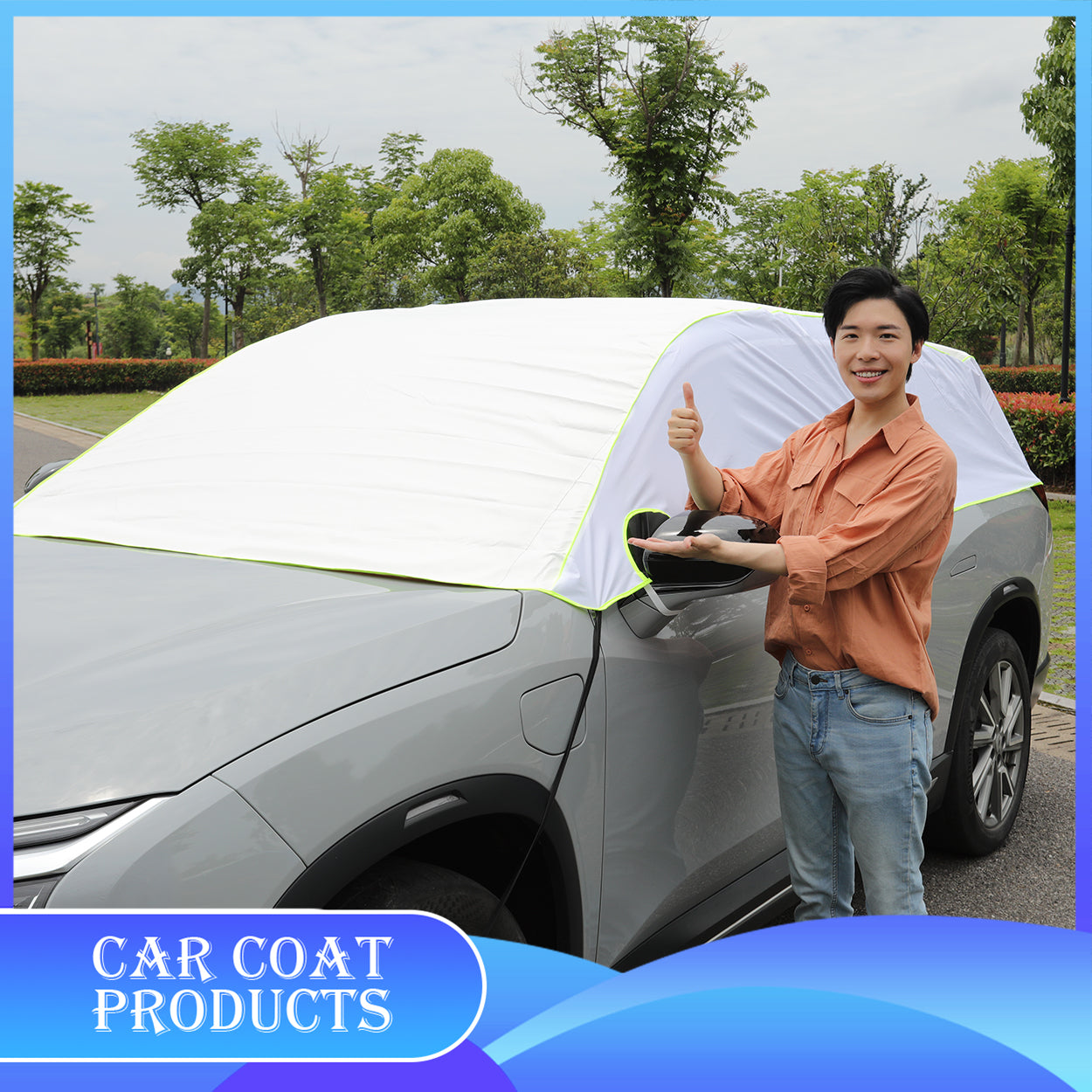 Cooling Half Car Cover