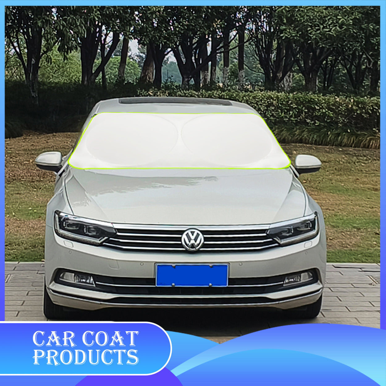 Cooling car shade