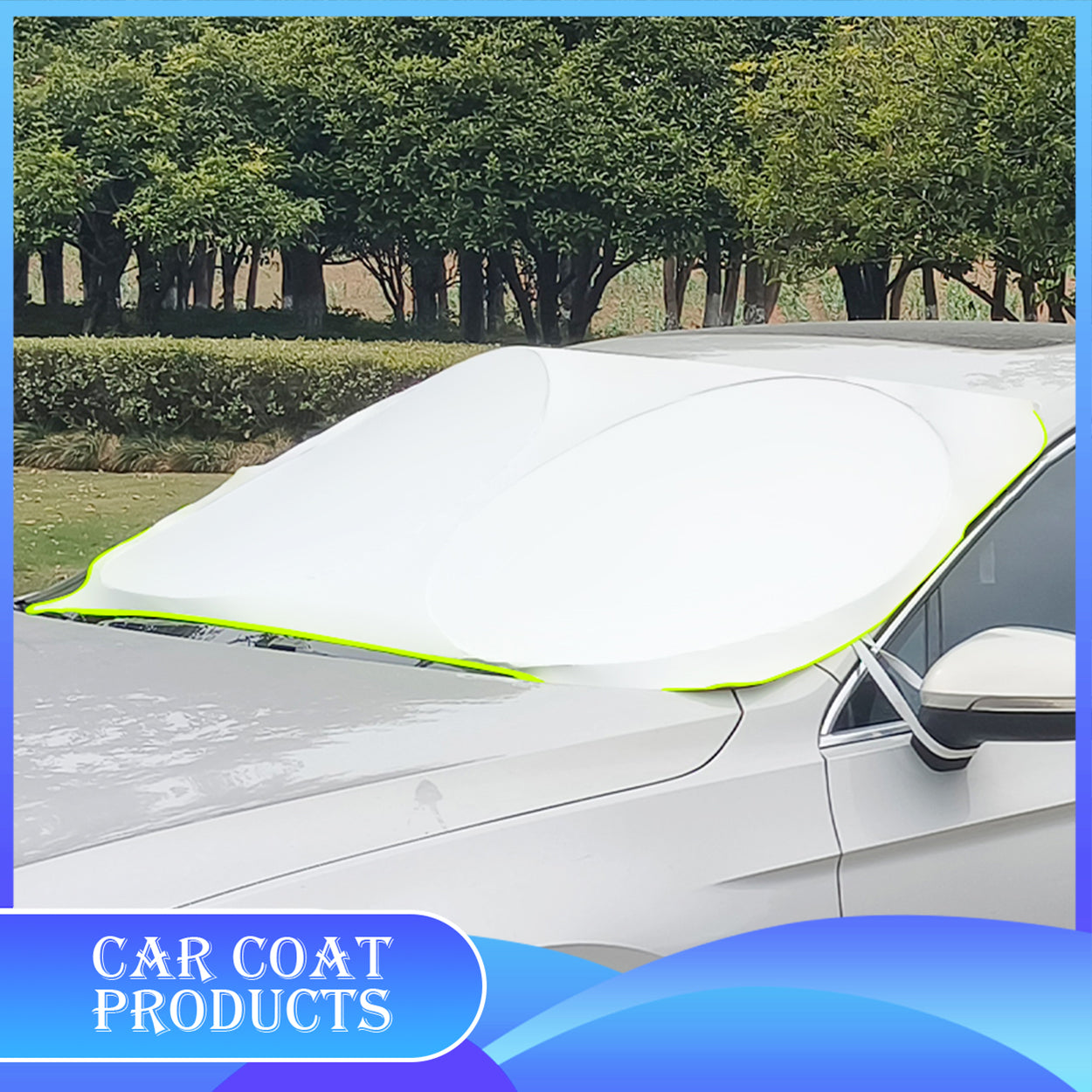 Cooling car shade