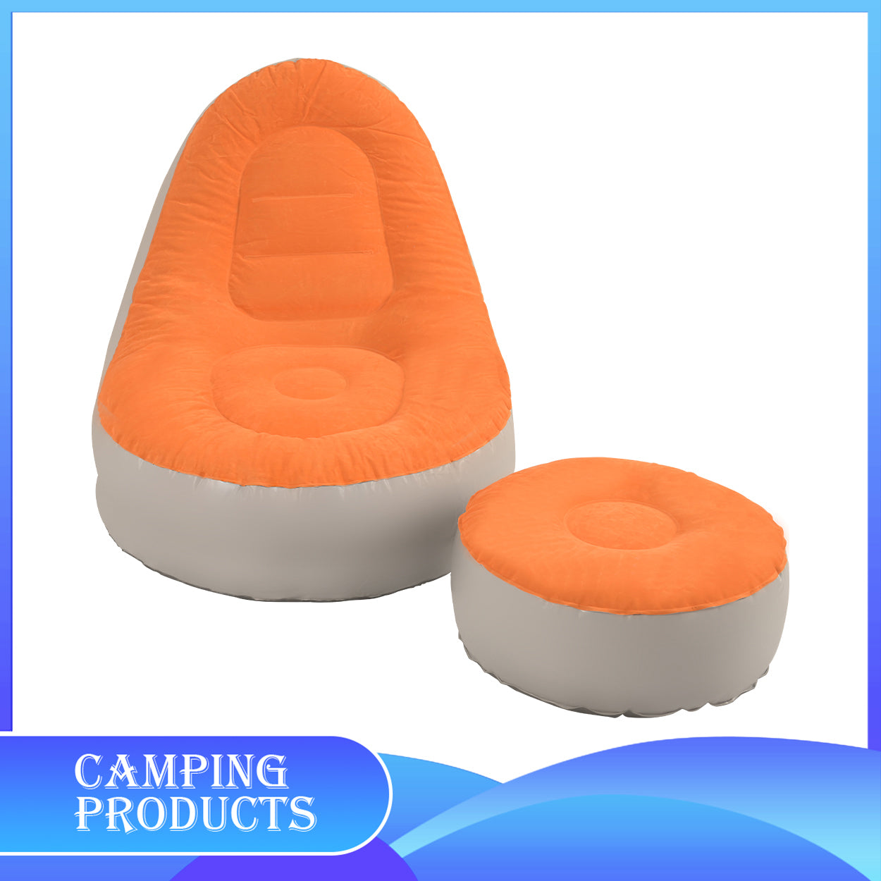 Inflatable Bean Bag Sofa Set