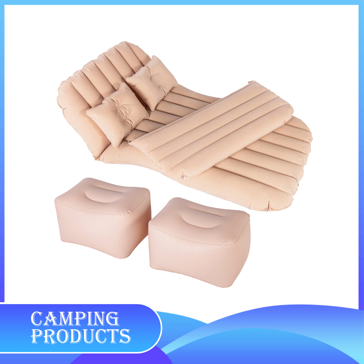Inflatable Mattresses with Pillow