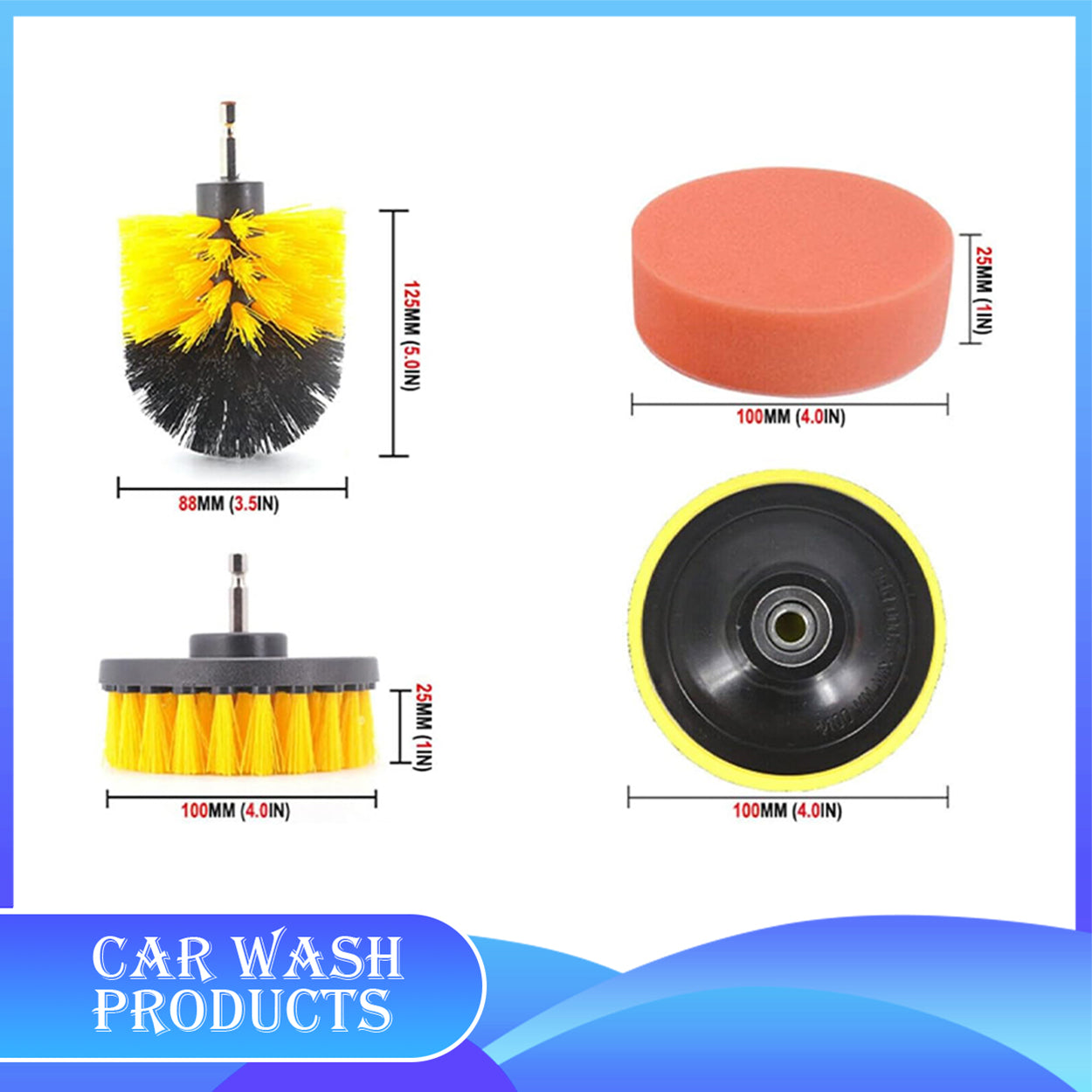 Car Wash Brush Set