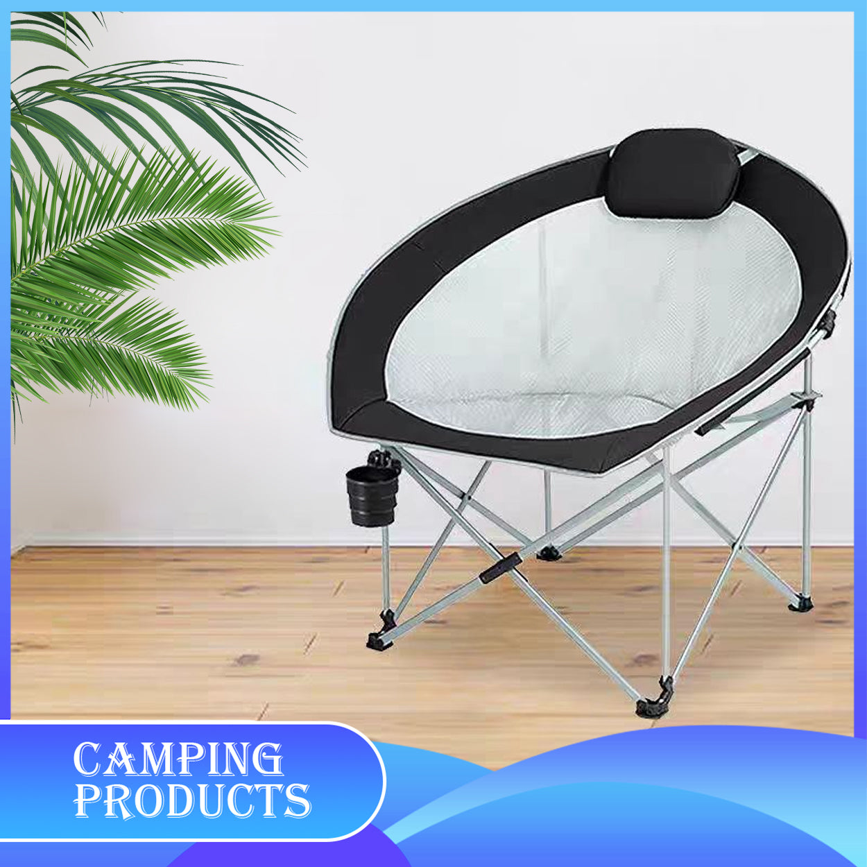 Portable Oversized Moon Chair