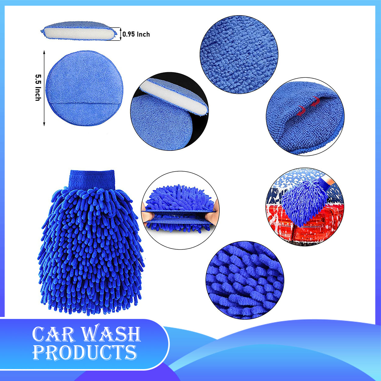 Car Wash Brush Set