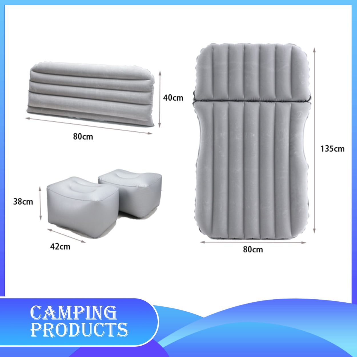 Inflatable Mattresses with Pillow