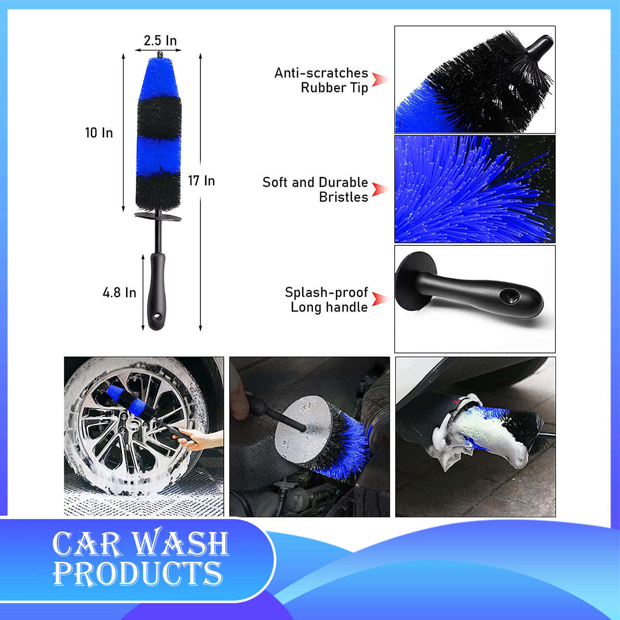 Car Wash Brush Set