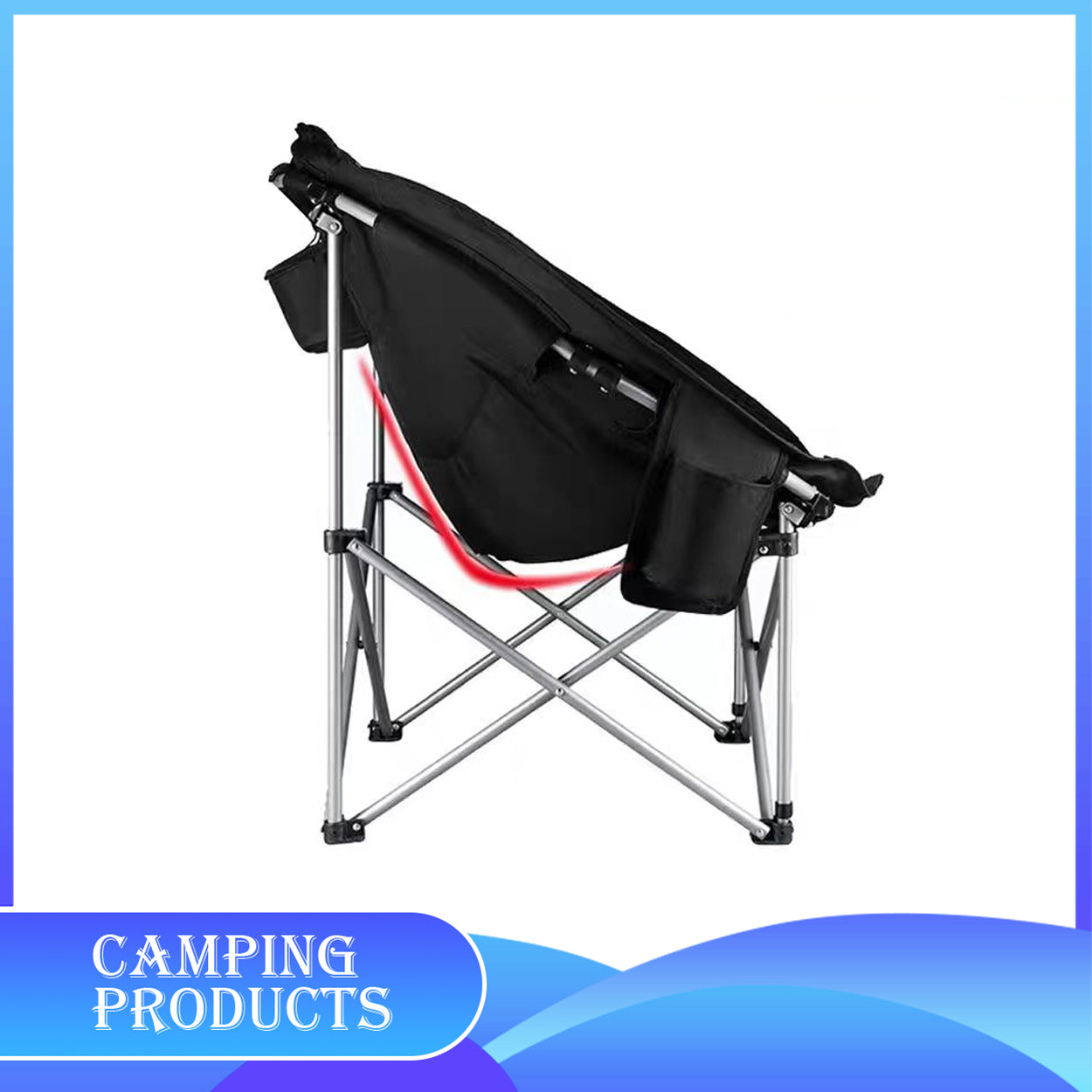 Portable Oversized Moon Chair