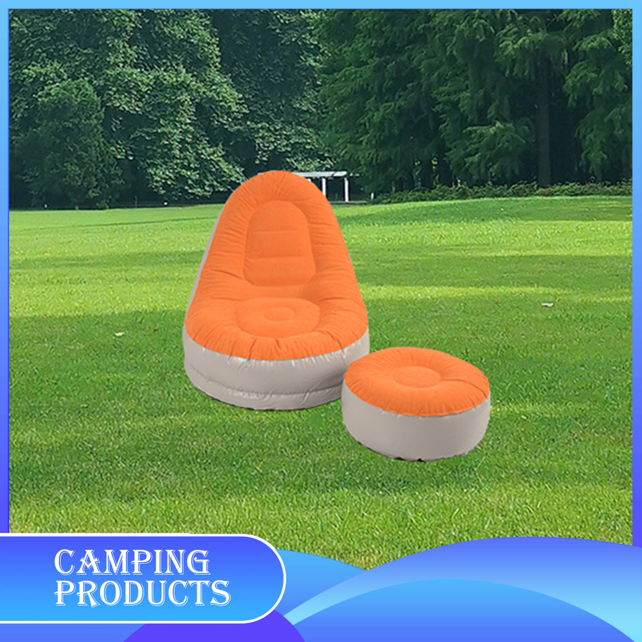 Inflatable Bean Bag Sofa Set