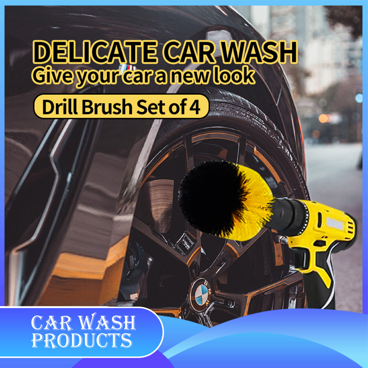 Car Wash Brush Set
