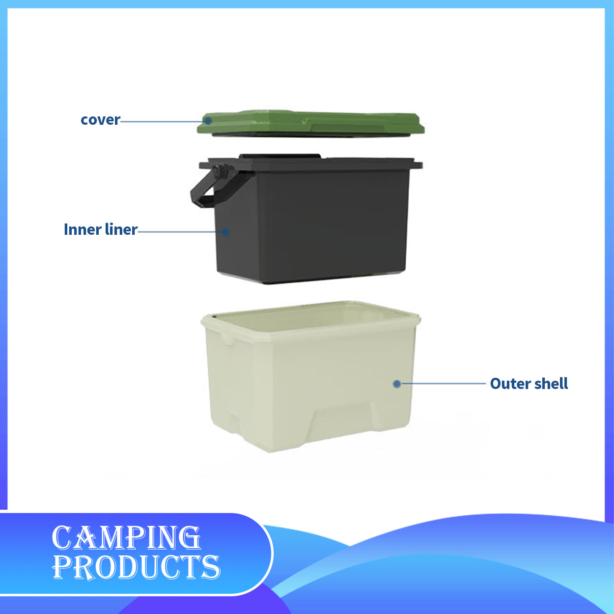 Portable Cooler Box 16L