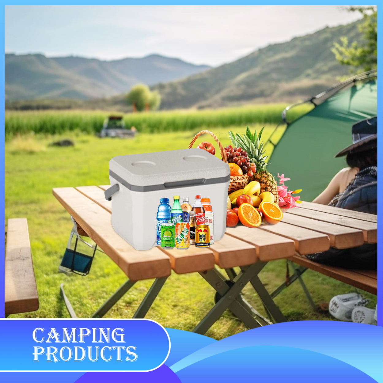 Portable Camping Cooler