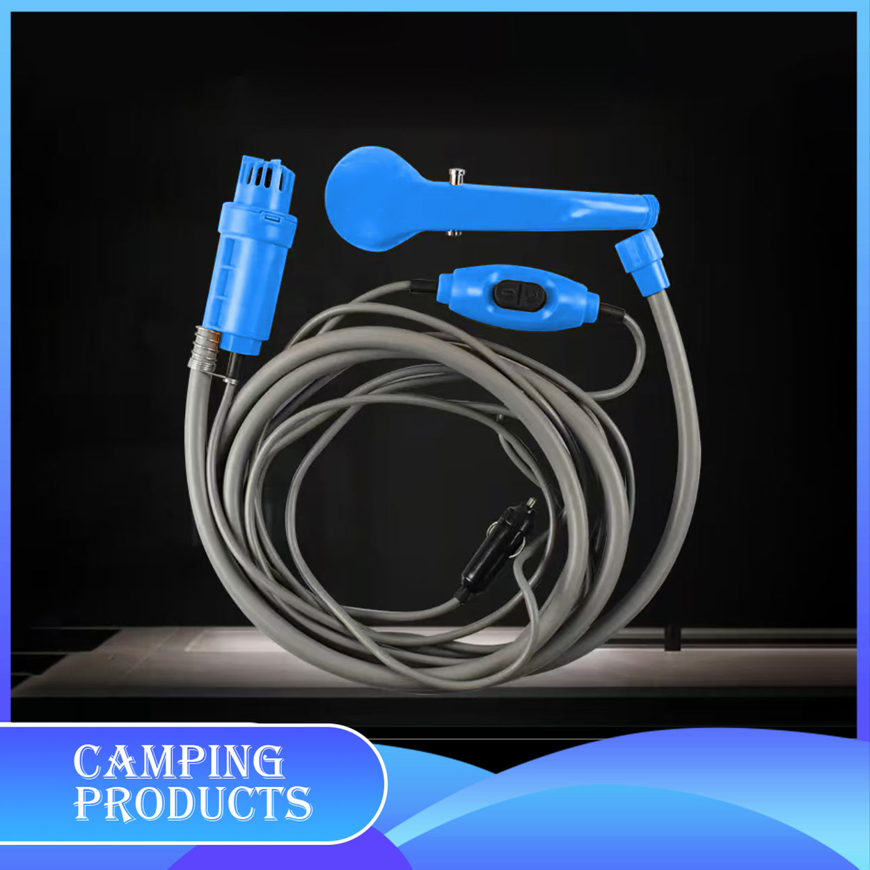 Electric Shower with Car Adapter