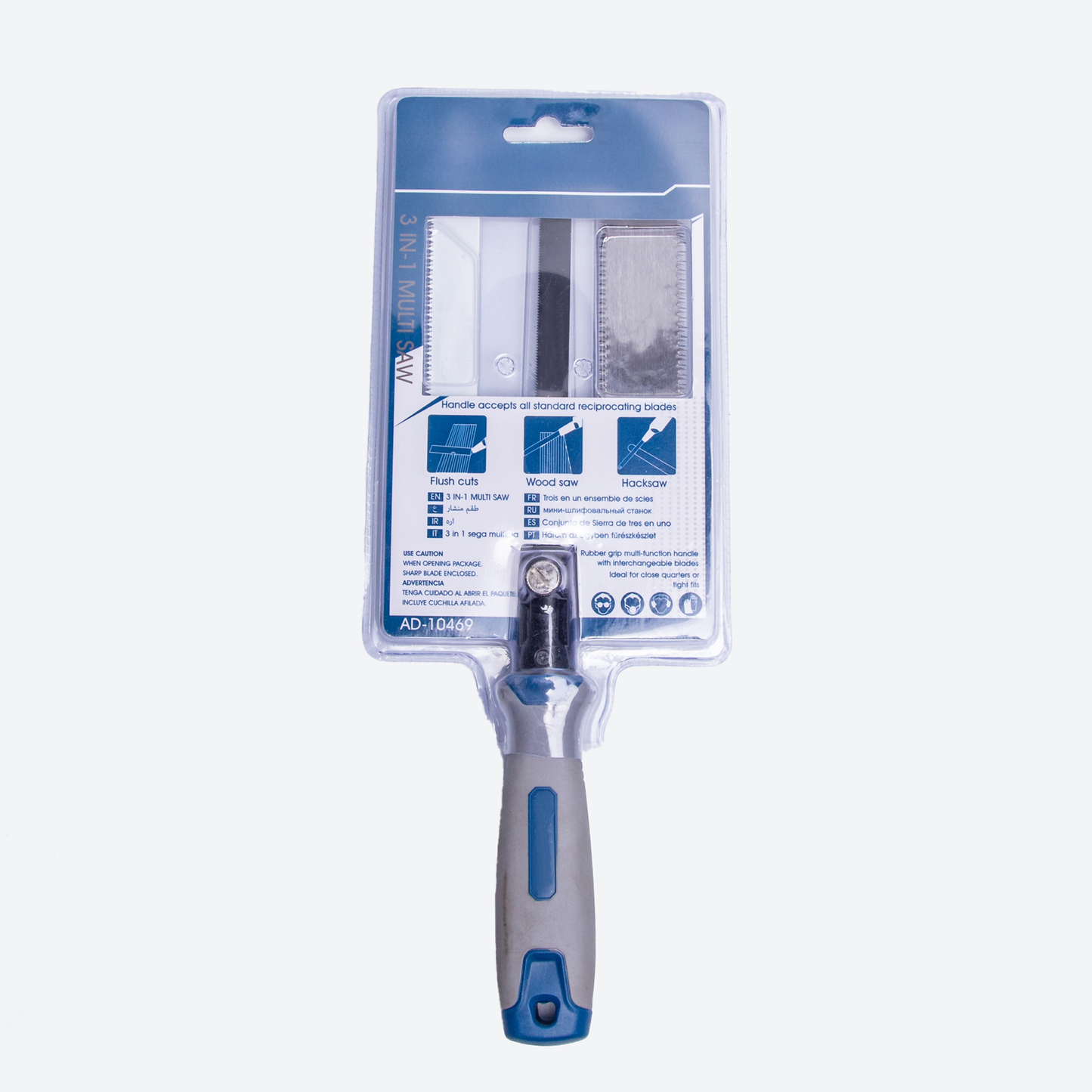 3-in-1 Multi-Purpose Saw with Interchangeable Blades