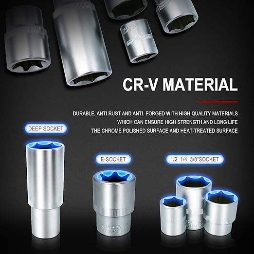 Precision Ratcheting Screwdriver & Socket Bit Set | 121 Pcs