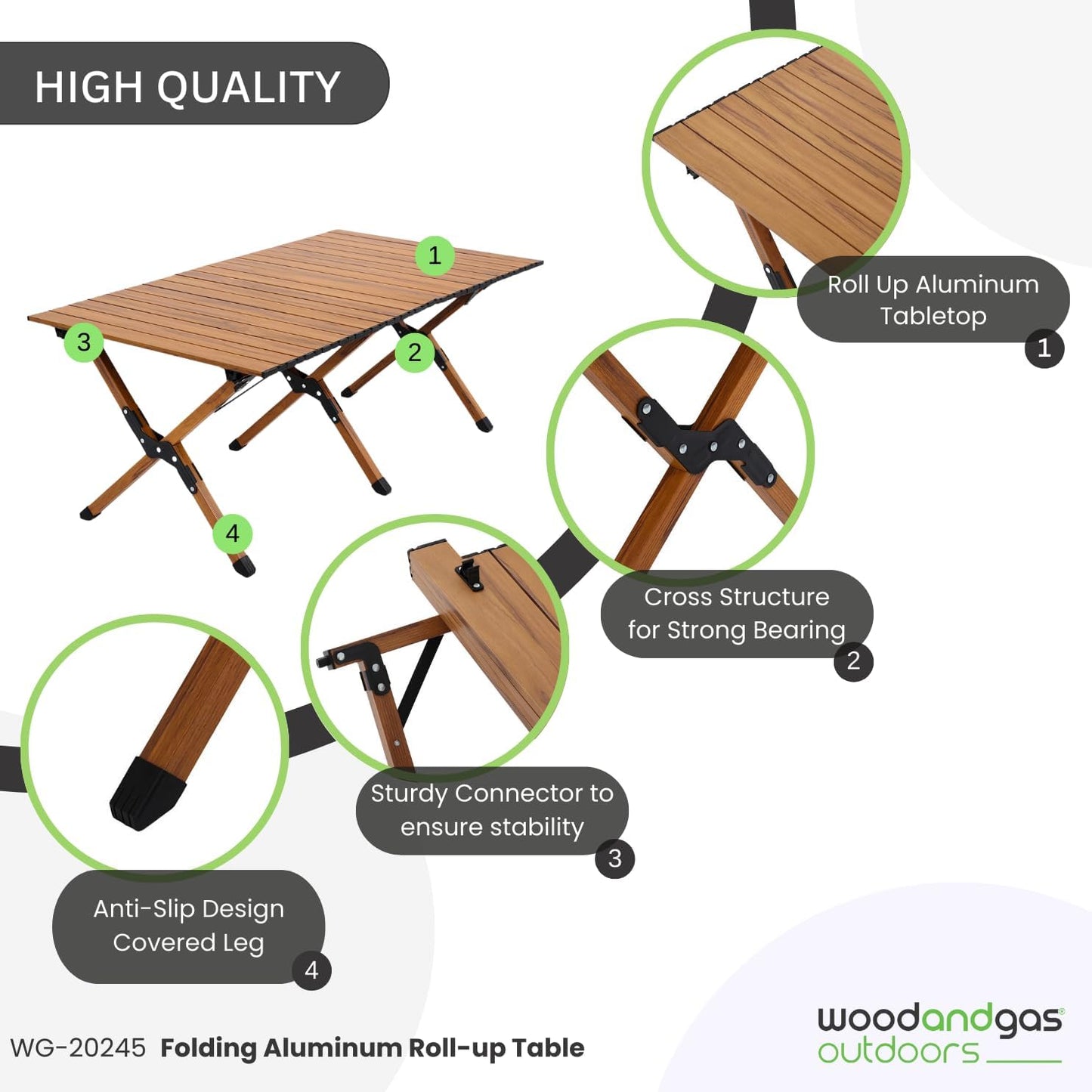 Foldable Folding Camping Table