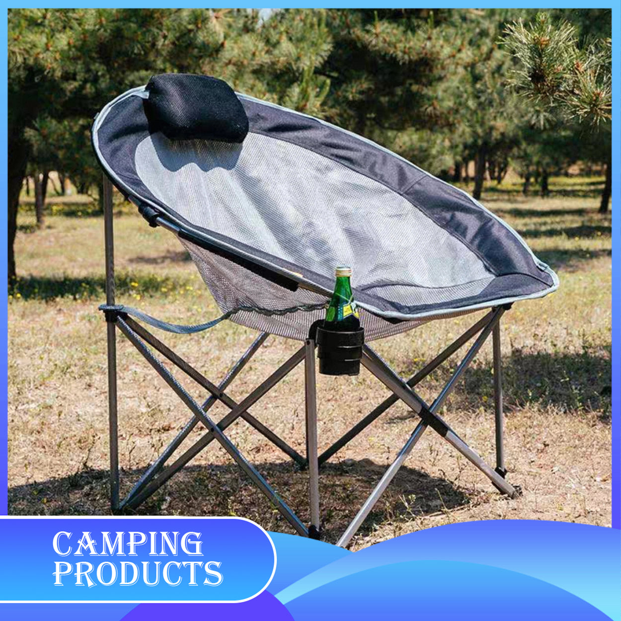 Portable Oversized Moon Chair