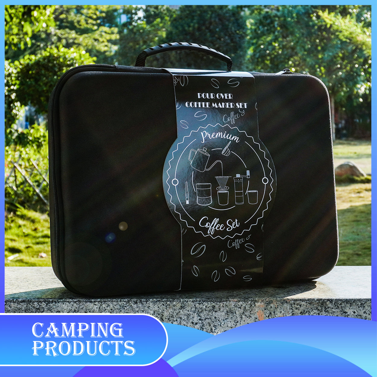 Camping Coffee Maker Set