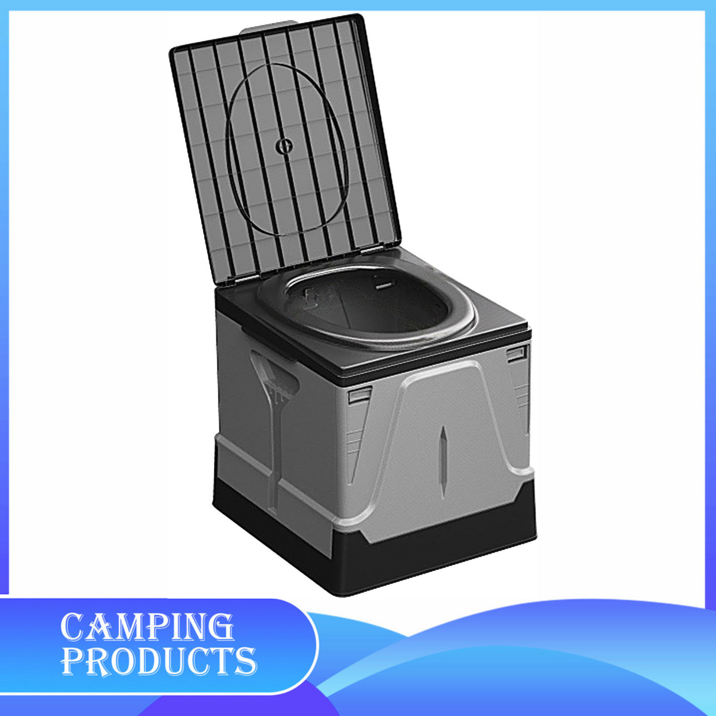Foldable Camping Potty with Lid