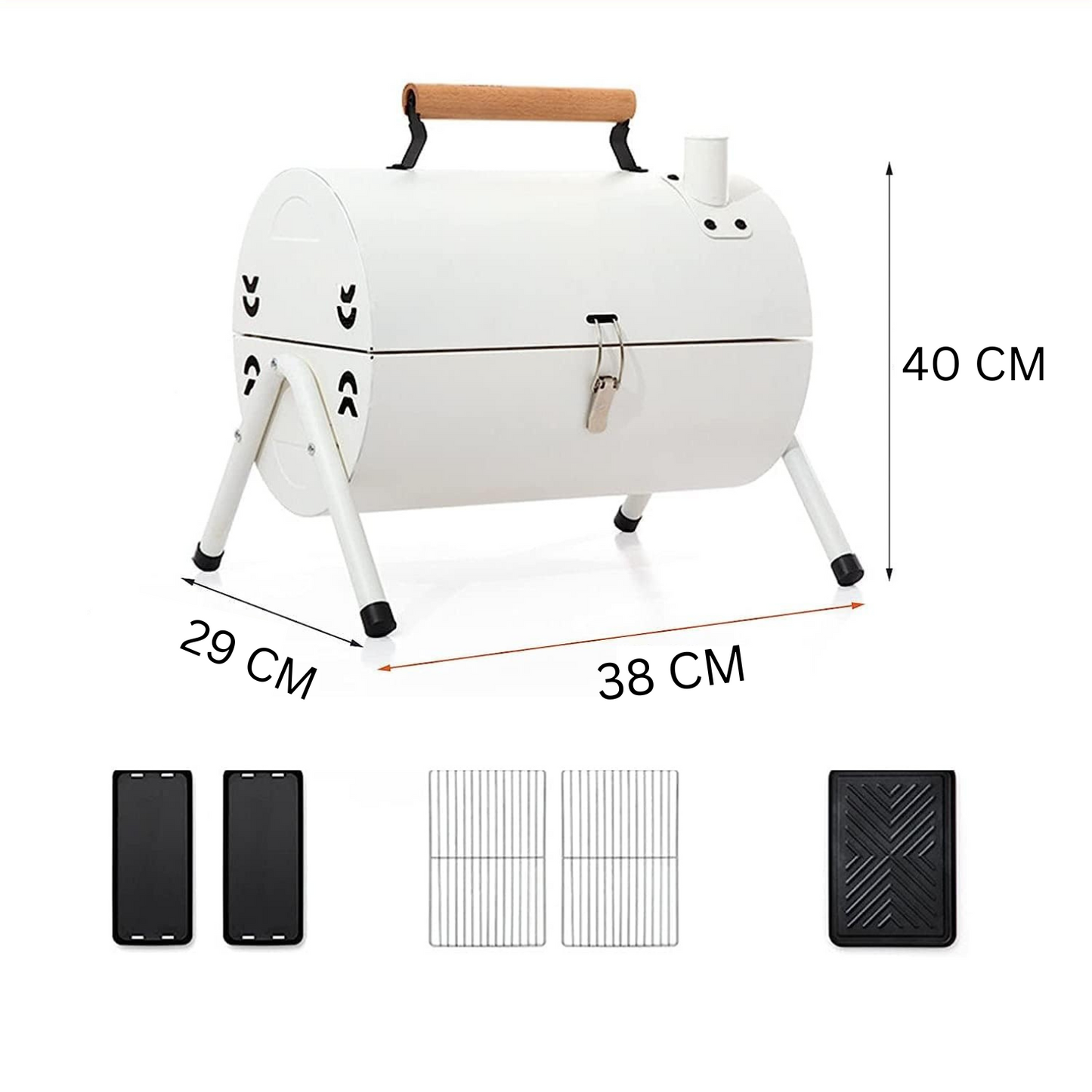 Portable Charcoal Grill