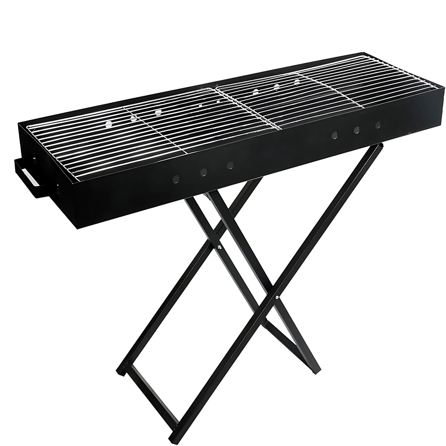 Portable Stainless Steel Charcoal BBQ Grill
