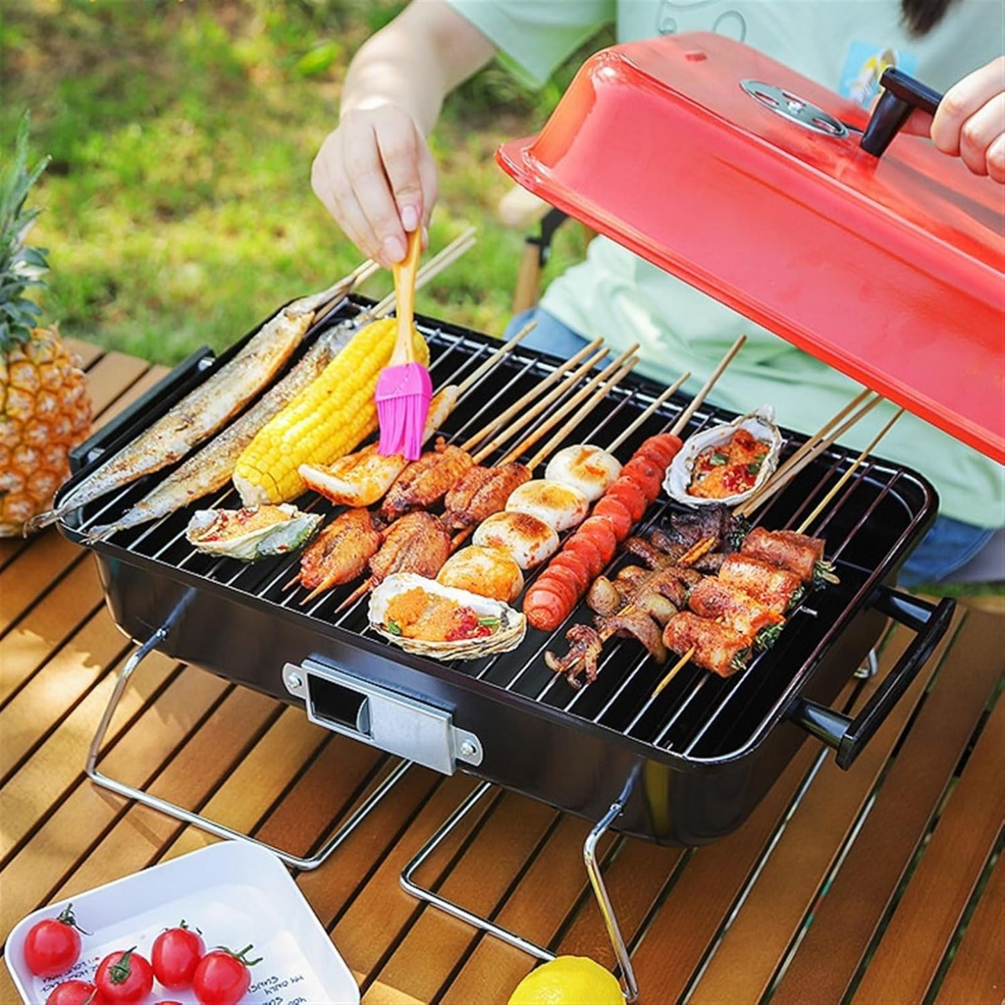 Stainless Steel Folding Grill