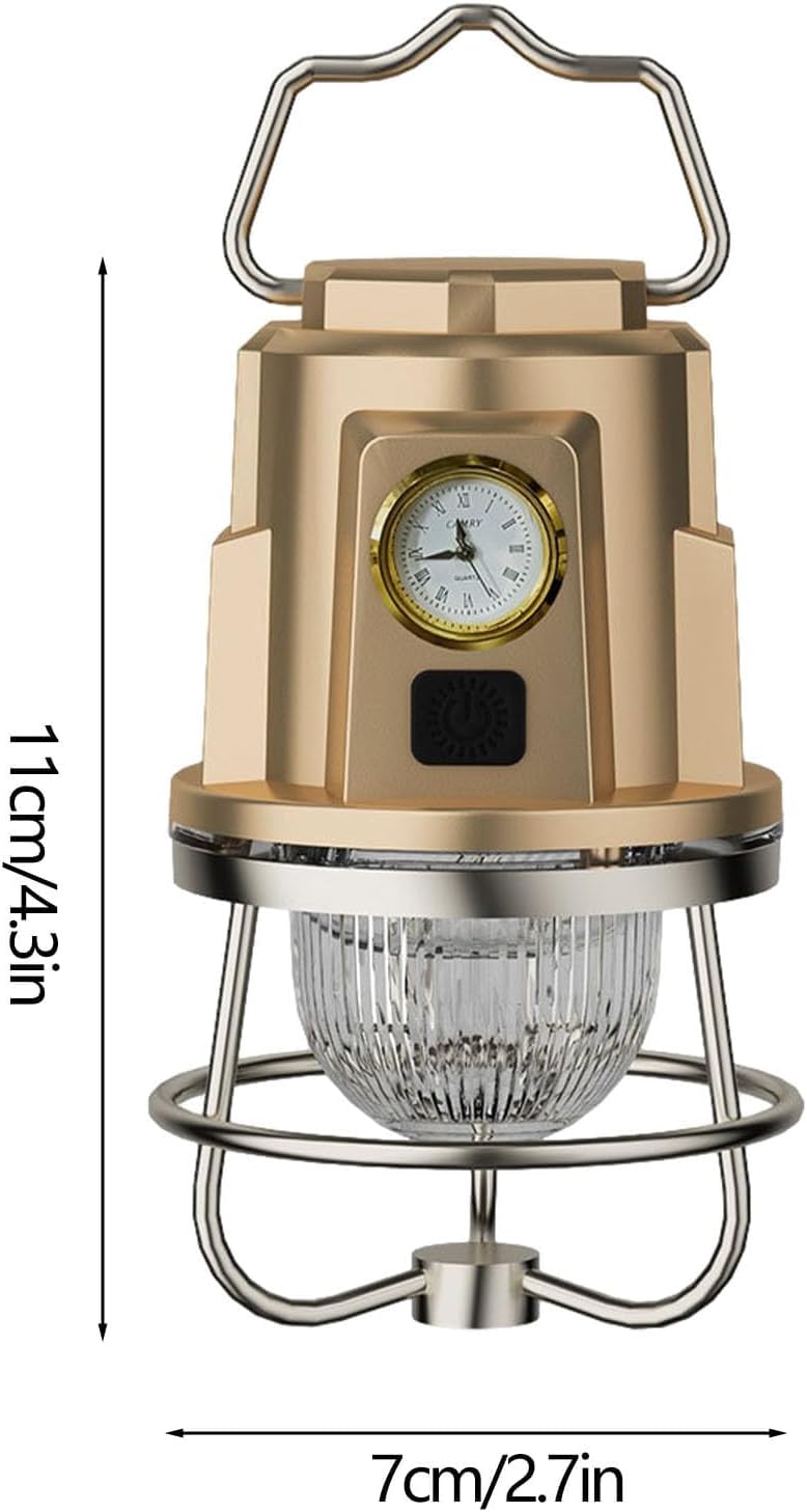 Rechargeable Light with Clock