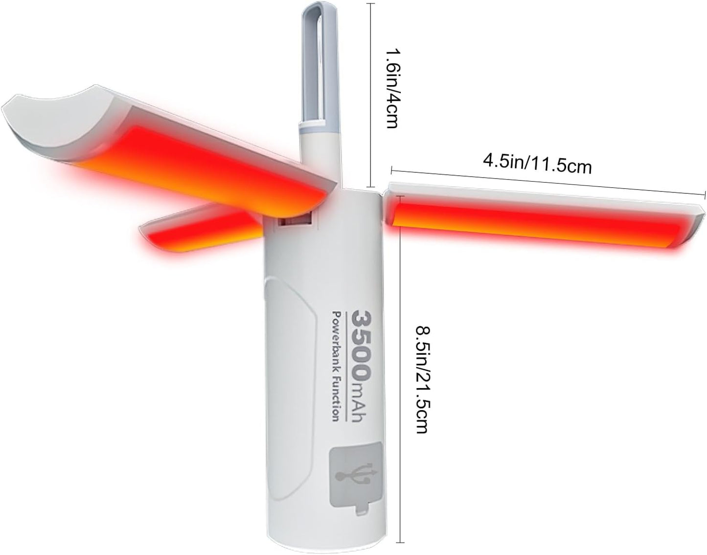Folding light with Magnetic Base