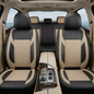 Premium 5Pcs Set Leather (Faux) Car Seat Cover Full Set | SUV Car