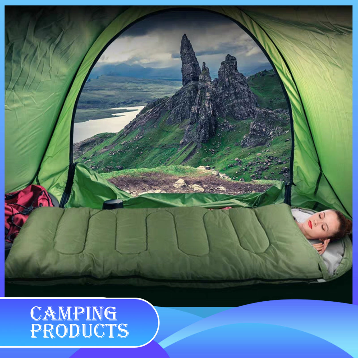 Hooded Sleeping Bag