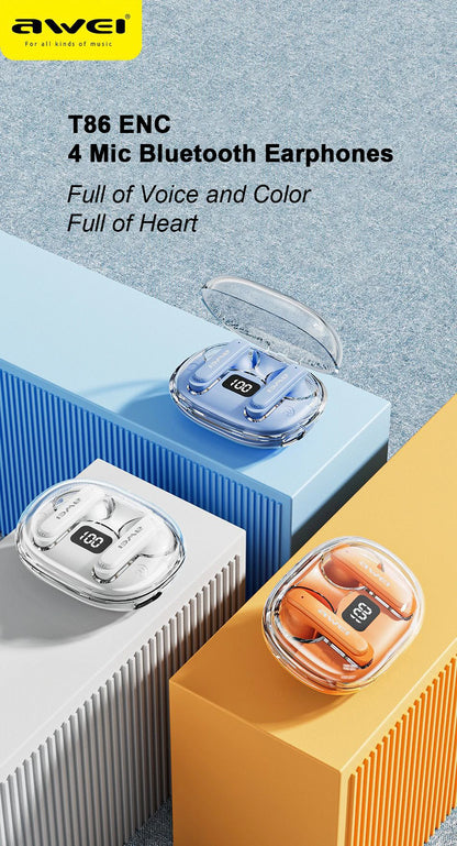 T86, ENC Earbuds
