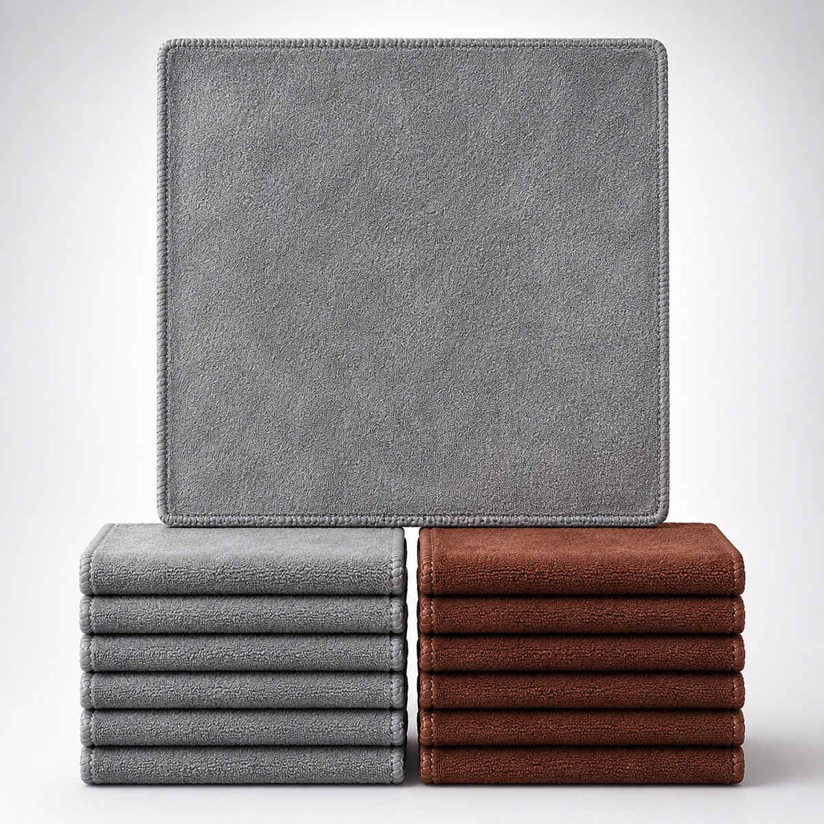 Microfiber Cleaning Cloth 12Pcs | 24Pcs | 36Pcs - 30*40cm, 350 GSM