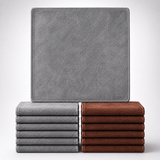 Microfiber Cleaning Cloth 12Pcs | 24Pcs | 36Pcs - 30*40cm, 350 GSM