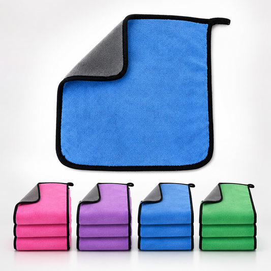 Microfiber Cleaning Cloth 12Pcs | 24Pcs | 36Pcs - 30*40cm, 400 GSM