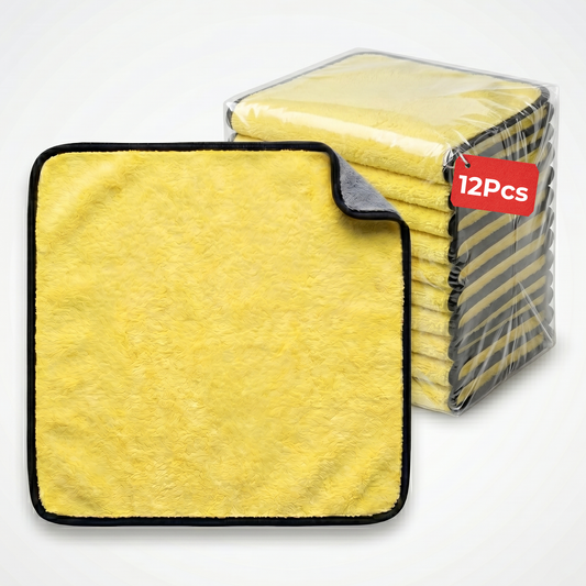 12Pcs | 24Pcs | 36Pcs - 40*40cm, 850 GSM Microfiber Cleaning Cloth