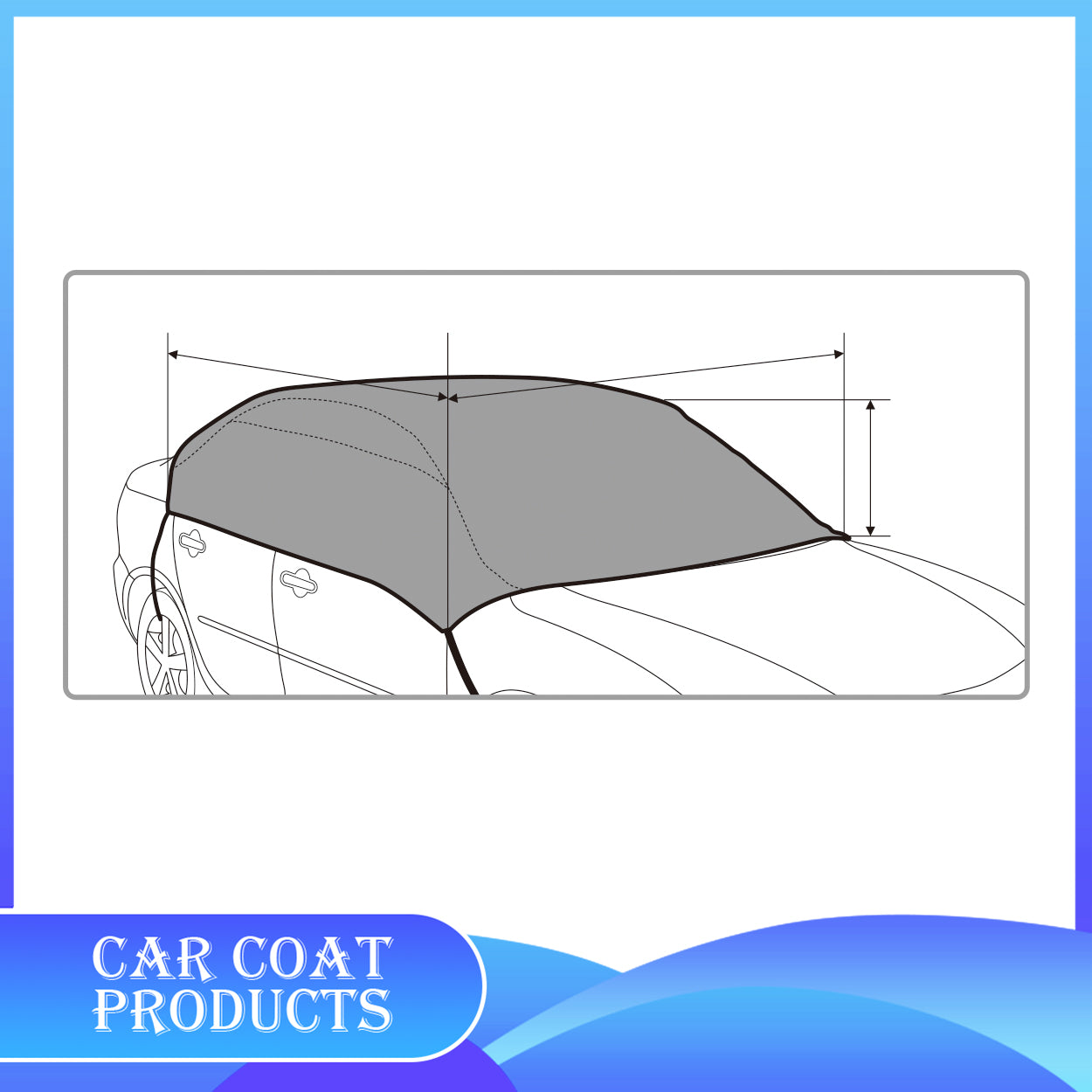 Cooling Half Car Cover