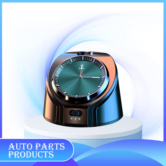 Waterless Car Diffuser with Built-in Clock