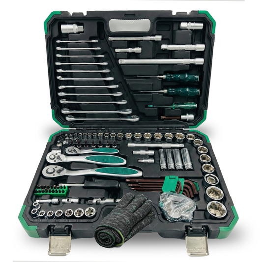 Precision Ratcheting Screwdriver & Socket Bit Set | 121 Pcs