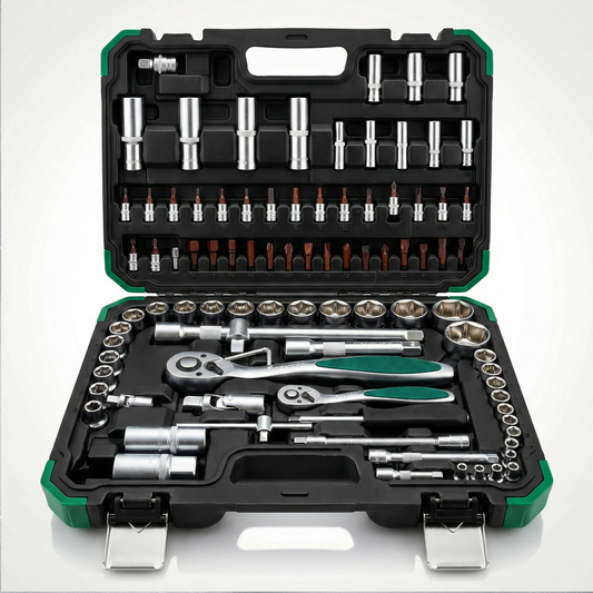 Precision Ratcheting Screwdriver & Socket Bit Set | 94 Pcs