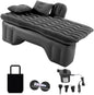 Inflatable Car Air Mattress, Portable Car Camping Mattress with Pillows