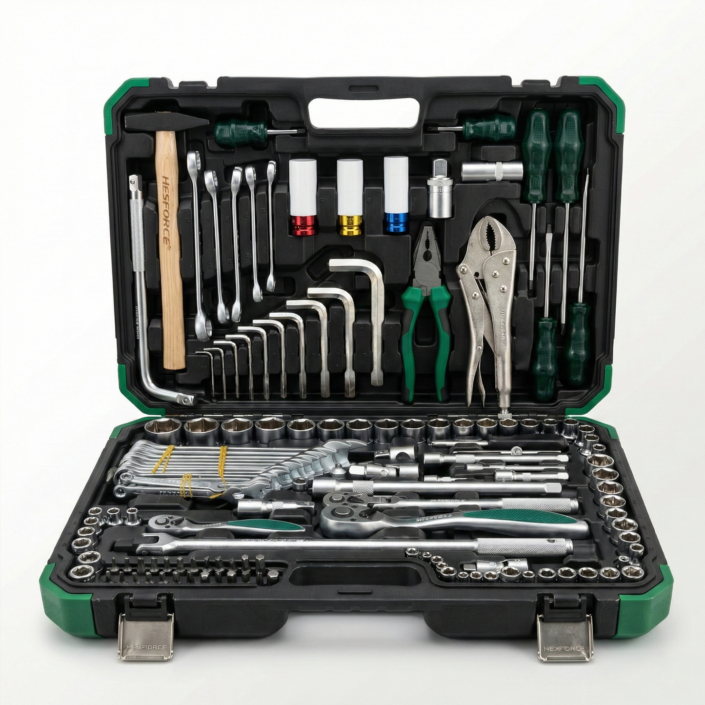 Precision Ratcheting Screwdriver & Socket Bit Set | 142 Pcs