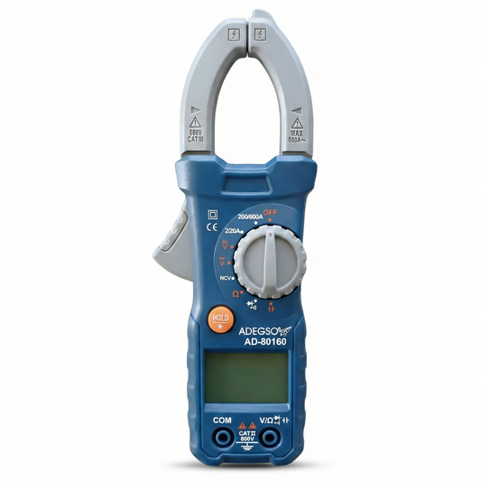 Digital Clamp Meter with Temperature Measurement | 600v