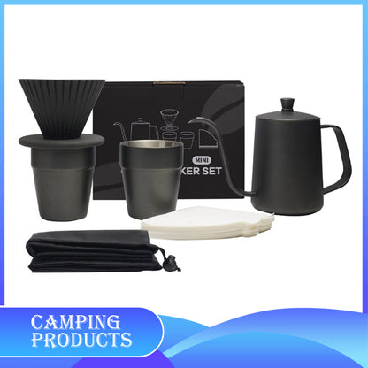 Mini Camping Coffee Maker Set