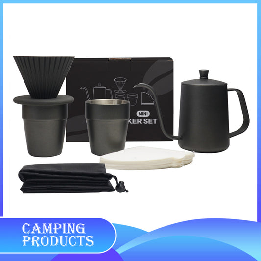 Mini Camping Coffee Maker Set