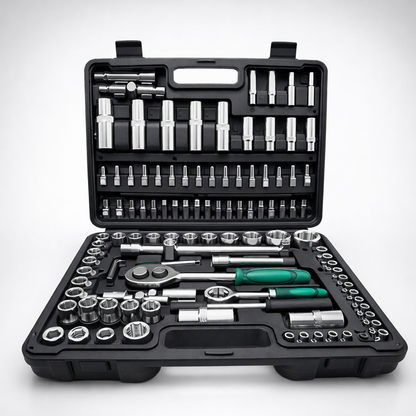 Precision Ratcheting Screwdriver & Socket Bit Set | 108 Pcs
