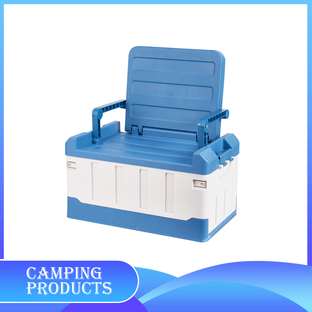 Trunk Organizer with Lid 60L