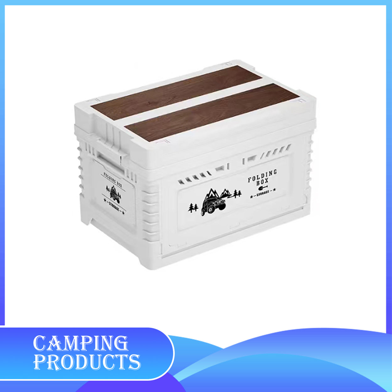 Folding Plastic Storage Box