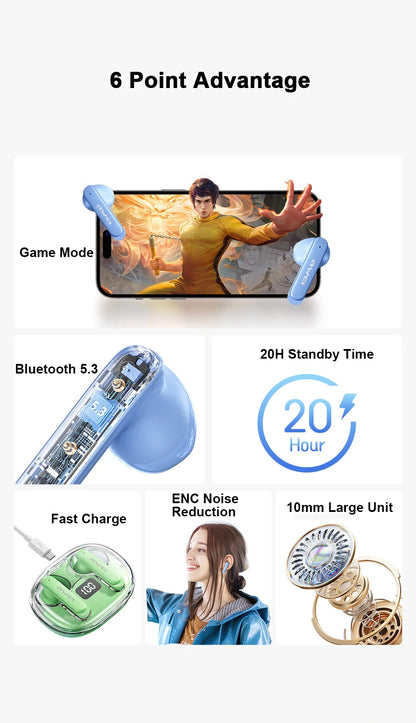 T86, ENC Earbuds