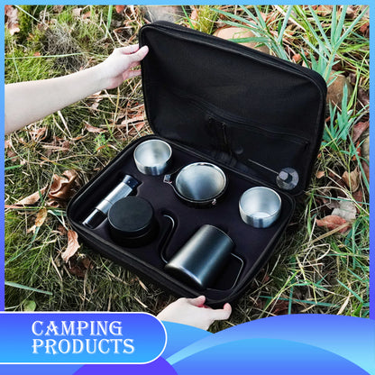 Camping Coffee Maker Set