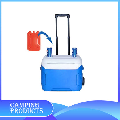 28L Rolling Cooler Box